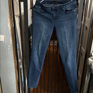 Kut from the Kloth Dark Blue Straight Leg Jeans